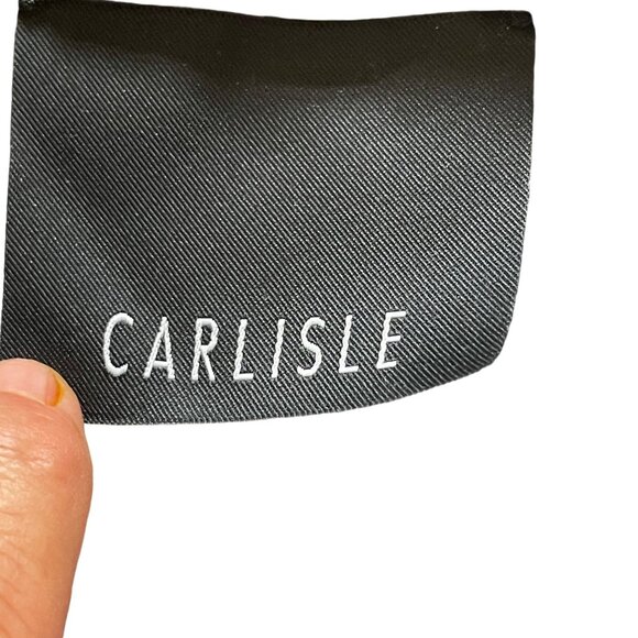 Carlisle Womens Striped Jacket Size 8 UK 10 Nylon & Polyester Black & White With - Picture 6 of 11